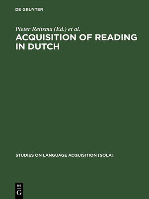 cover image of Acquisition of Reading in Dutch